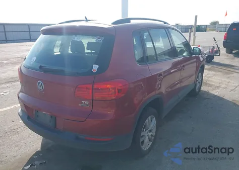 2016 Volkswagen Tiguan S из США, поврежденный, VIN WVGBV7AX8GW020661